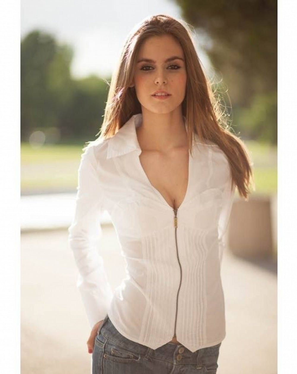 Jemaim West in a swimsuit