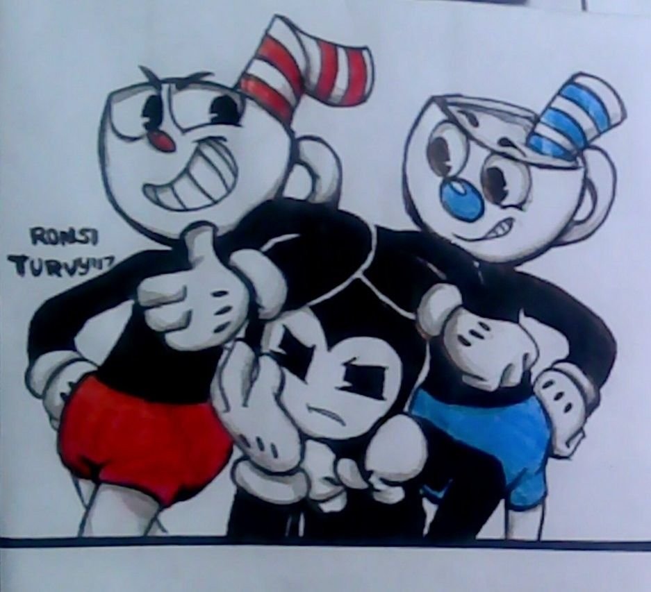 Bendy and Boris Friendship
