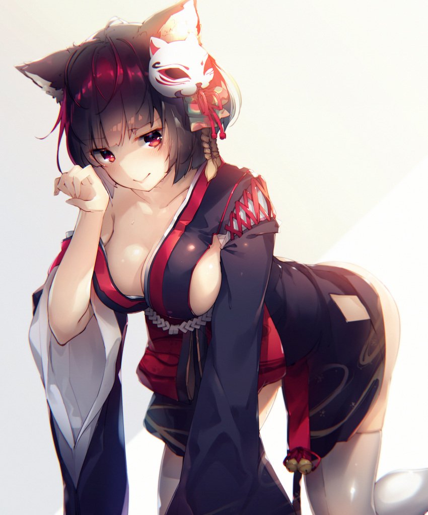 Anime Neko Keyhole Bra Etti