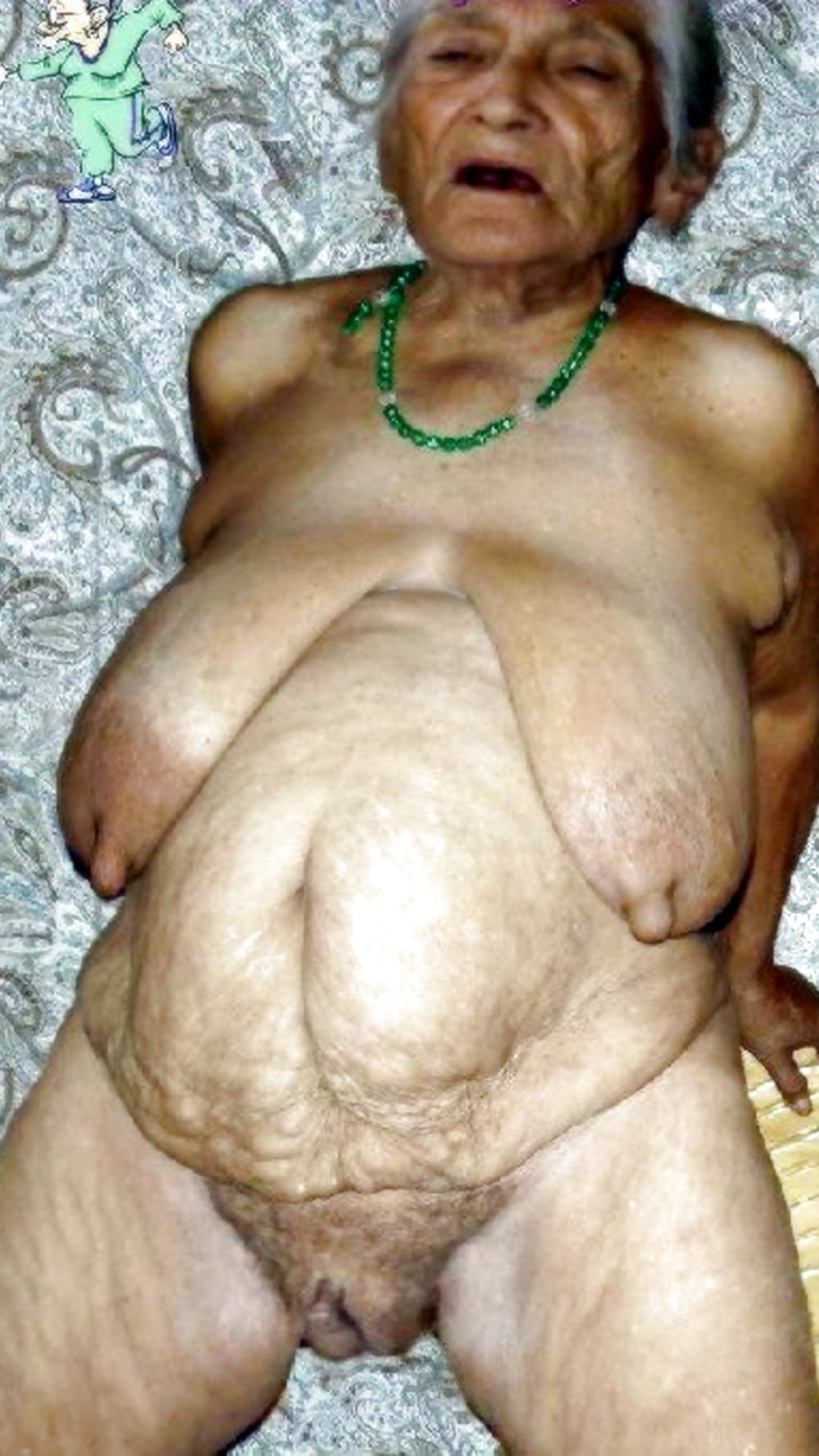 Very old naked grandmas