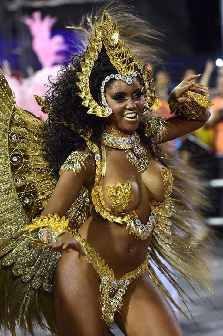 Naked carnival Brazil 1986