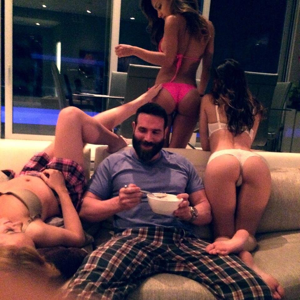 Dan Bilserian with girls