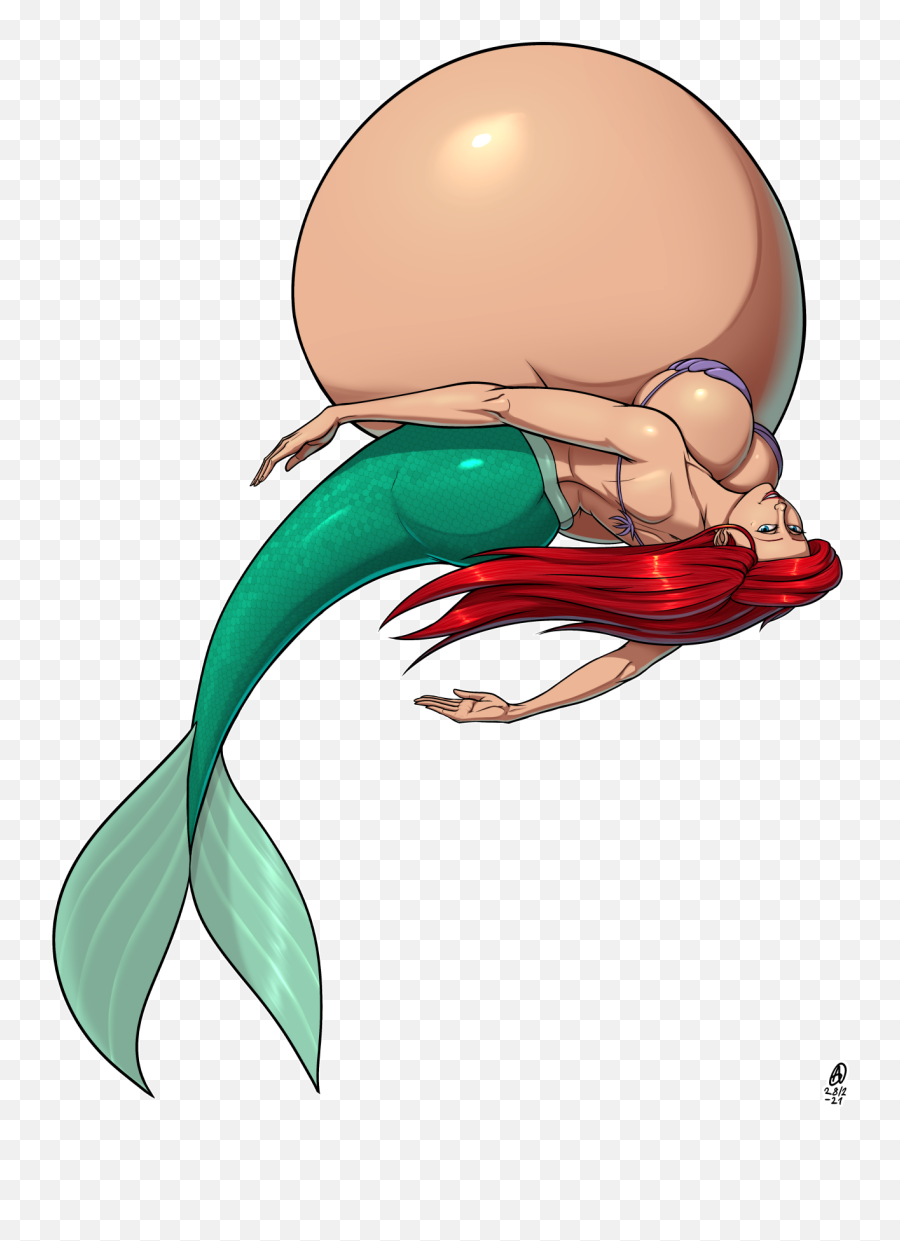 Belly inflation is large