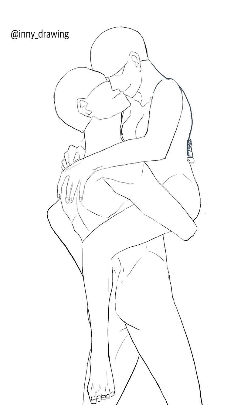 Anatomy poses on cards