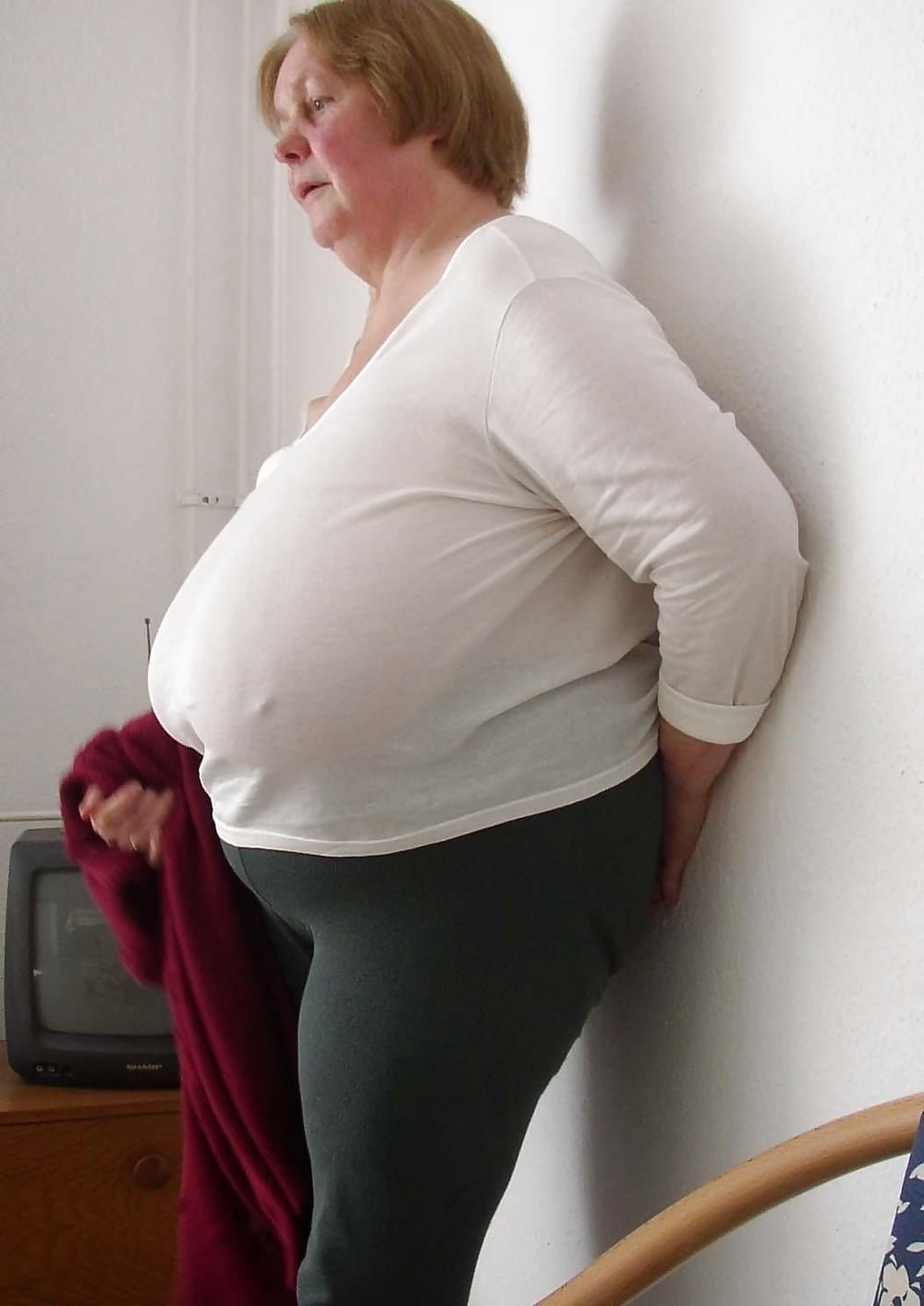 Big mature tits macromastia