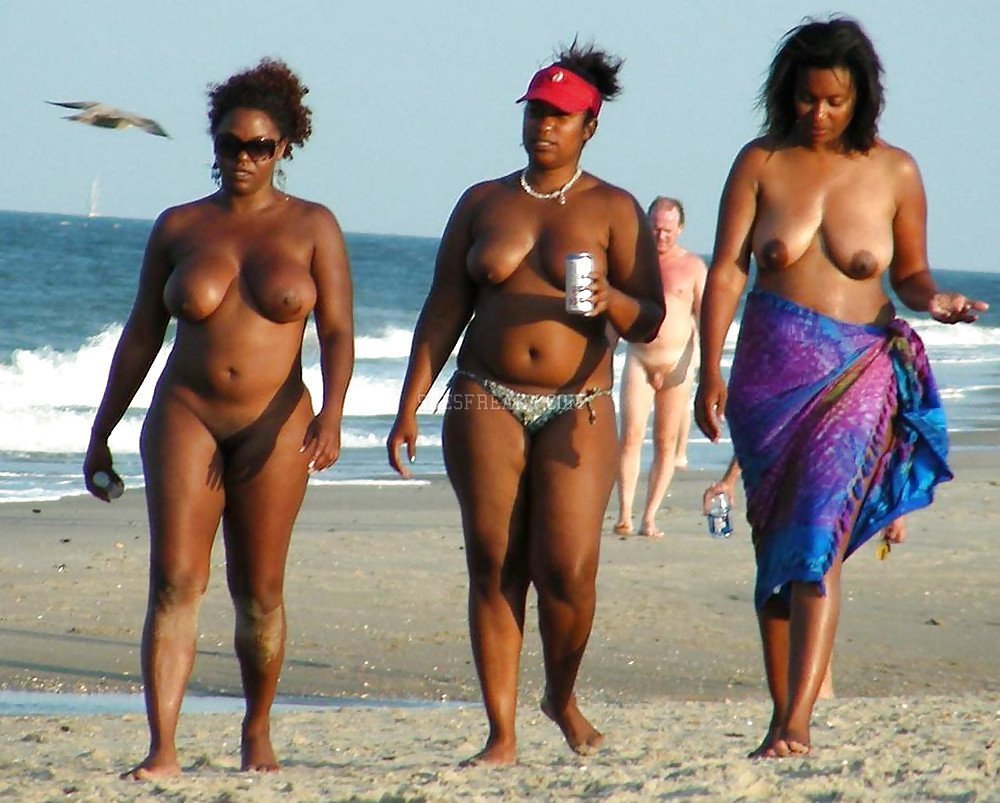 Naked Brazilian women on the beach
