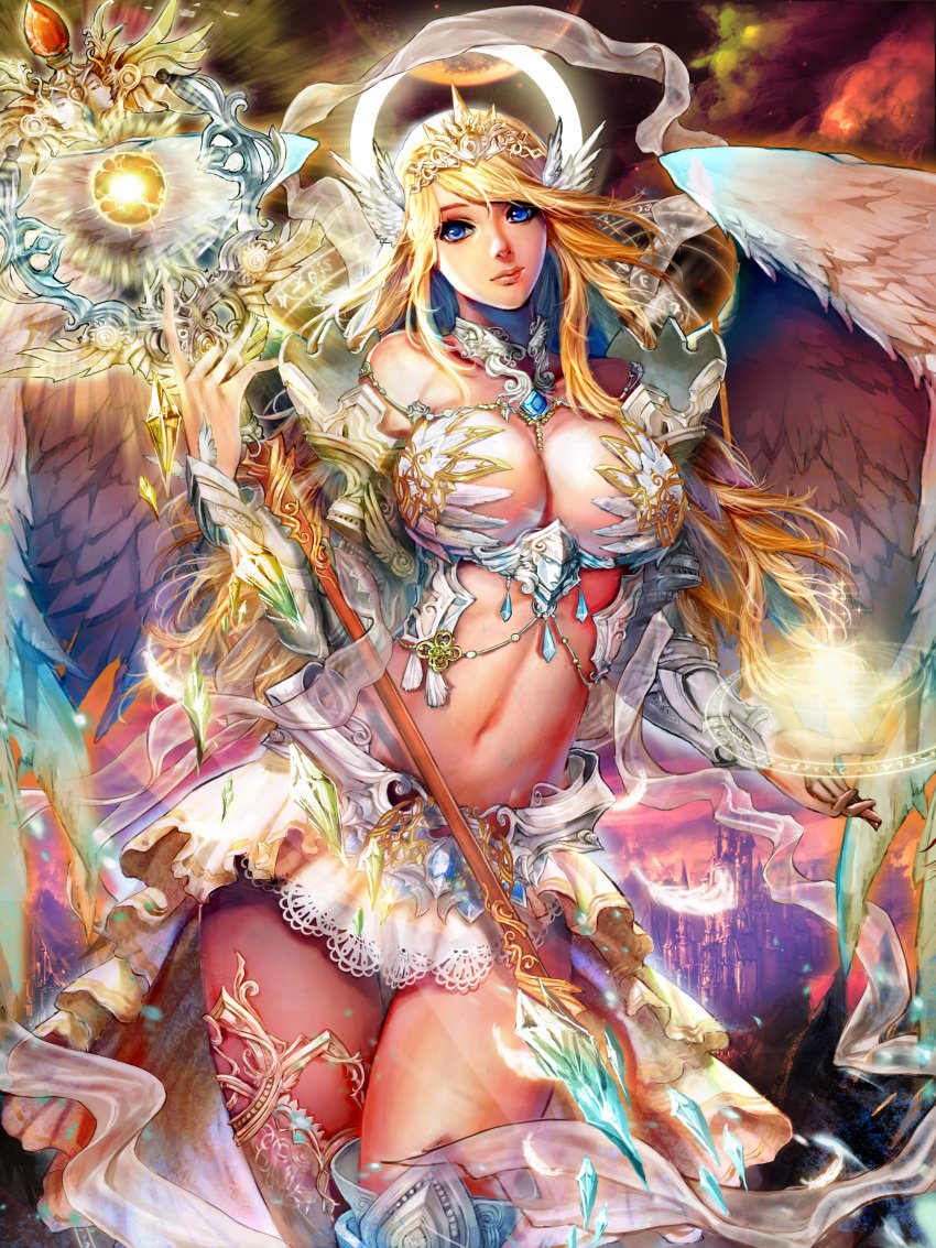 Fallen angel girl nude