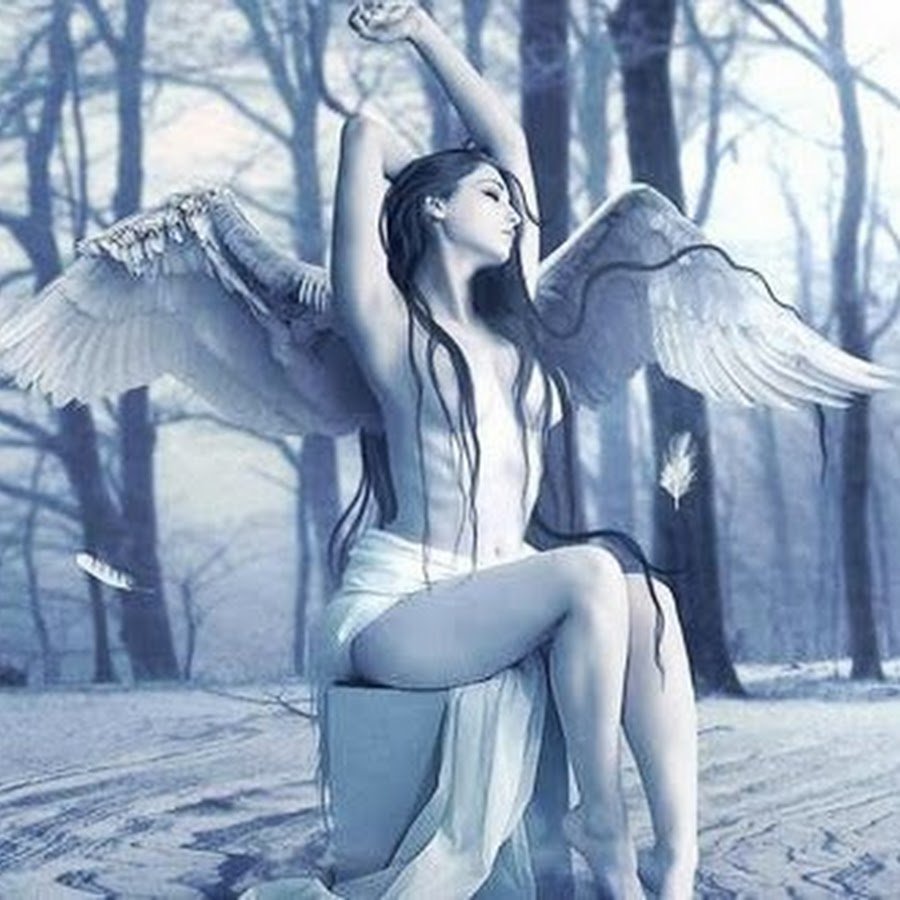 Girl with wings