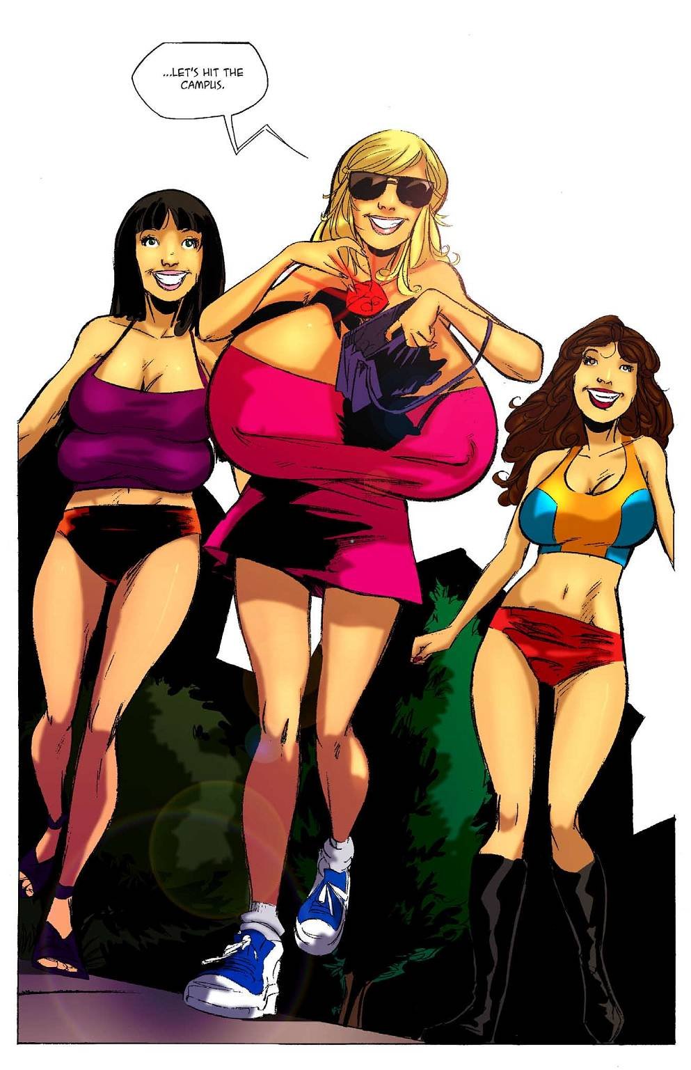 Comics Breast Expansion comics