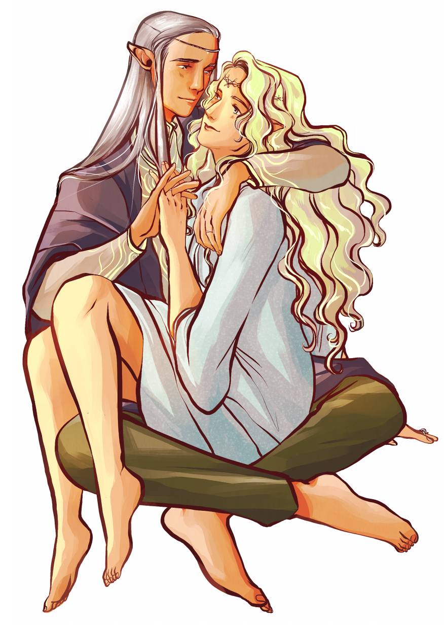 Thranduel and Galadriel