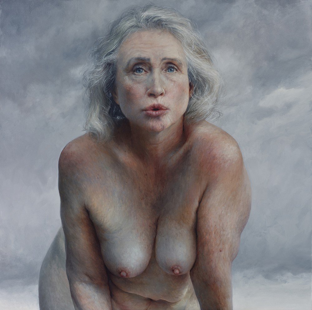 Portrait of nude