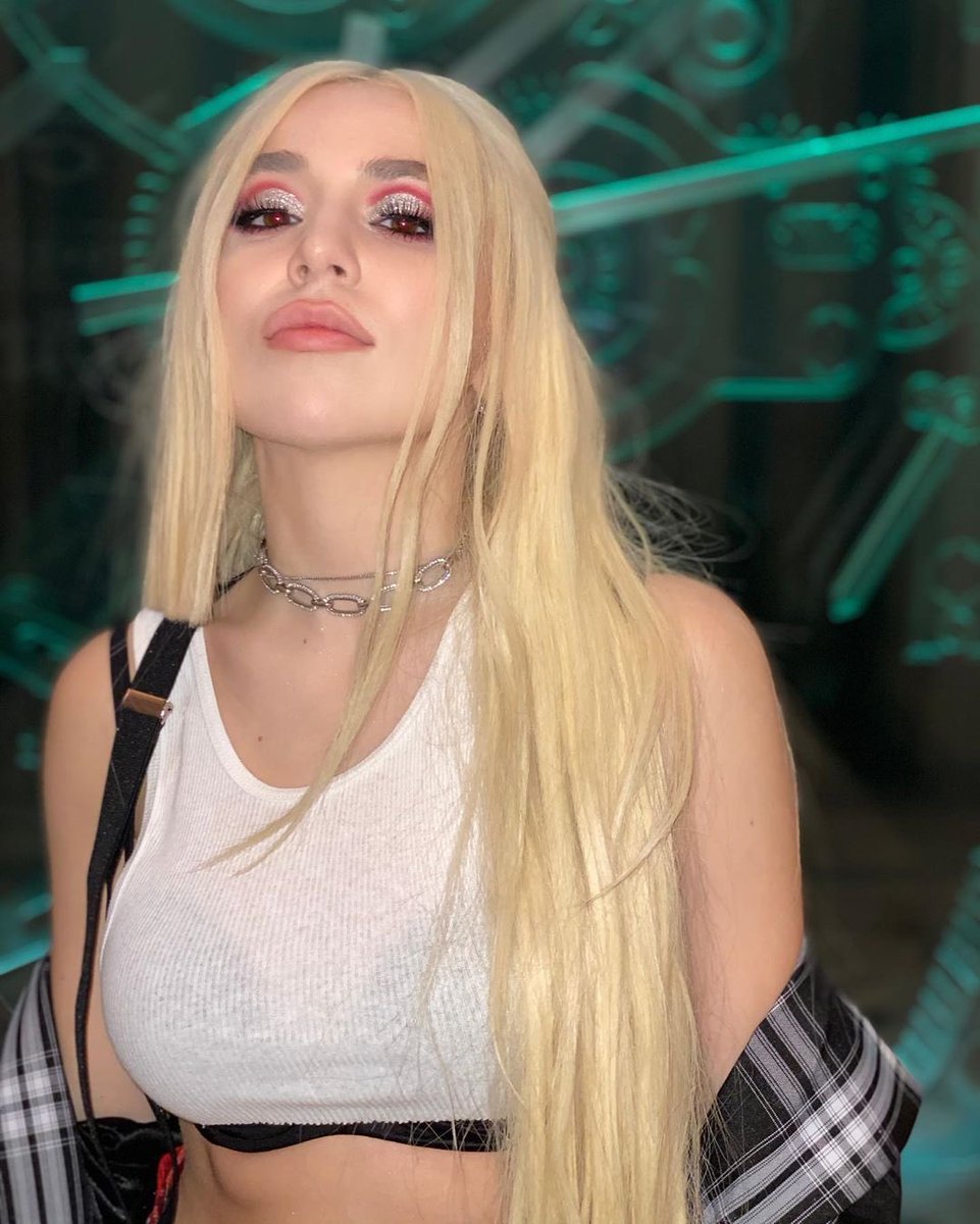 Ava Max photo shoot