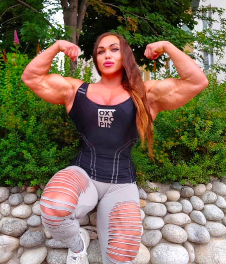 Bodybuilder Natalia Kuznetsova