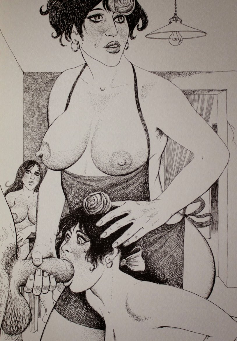 Modern erotic graphics