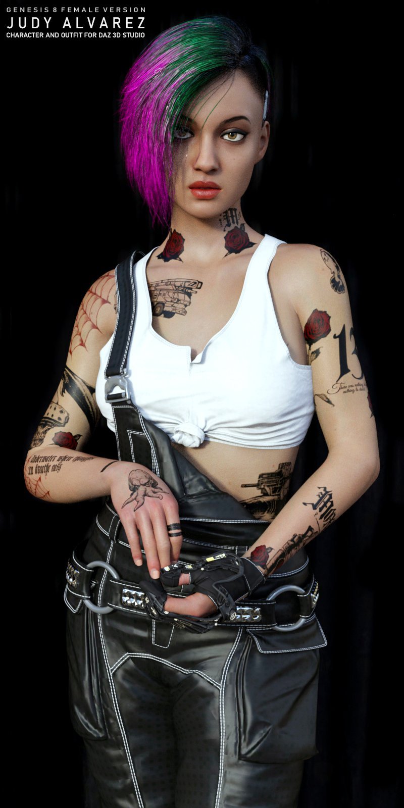 Judy Alvarez Tattoo