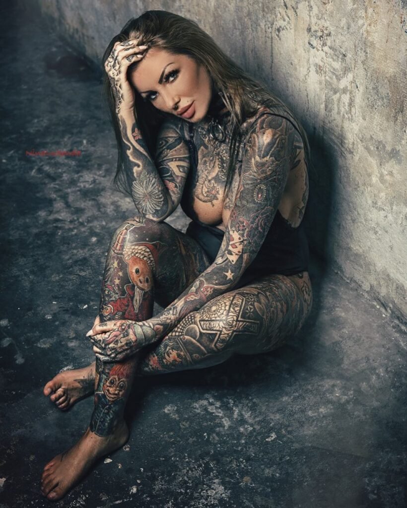 Nicole Stefan Tattoo model photo