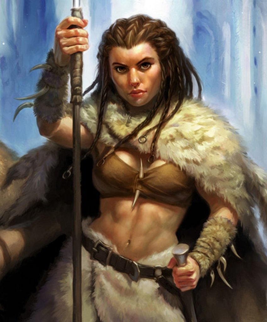 Dwarf concept art girl