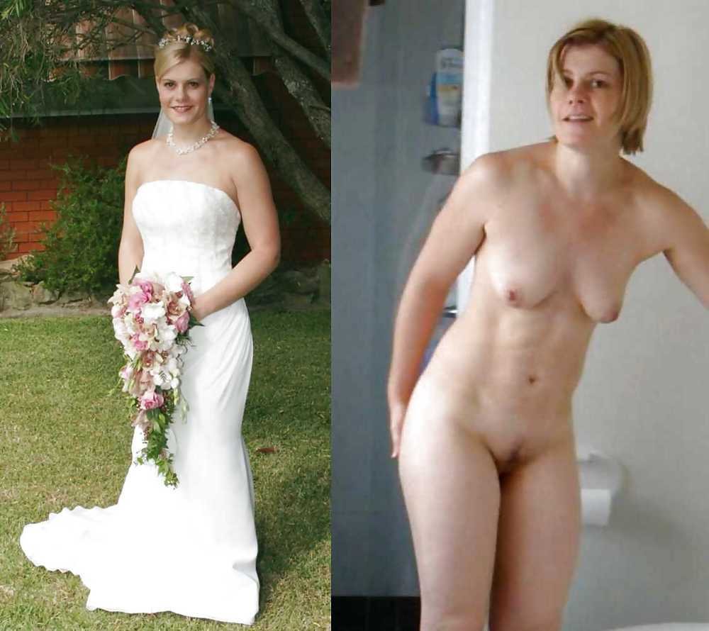 Bride Dressed undressed