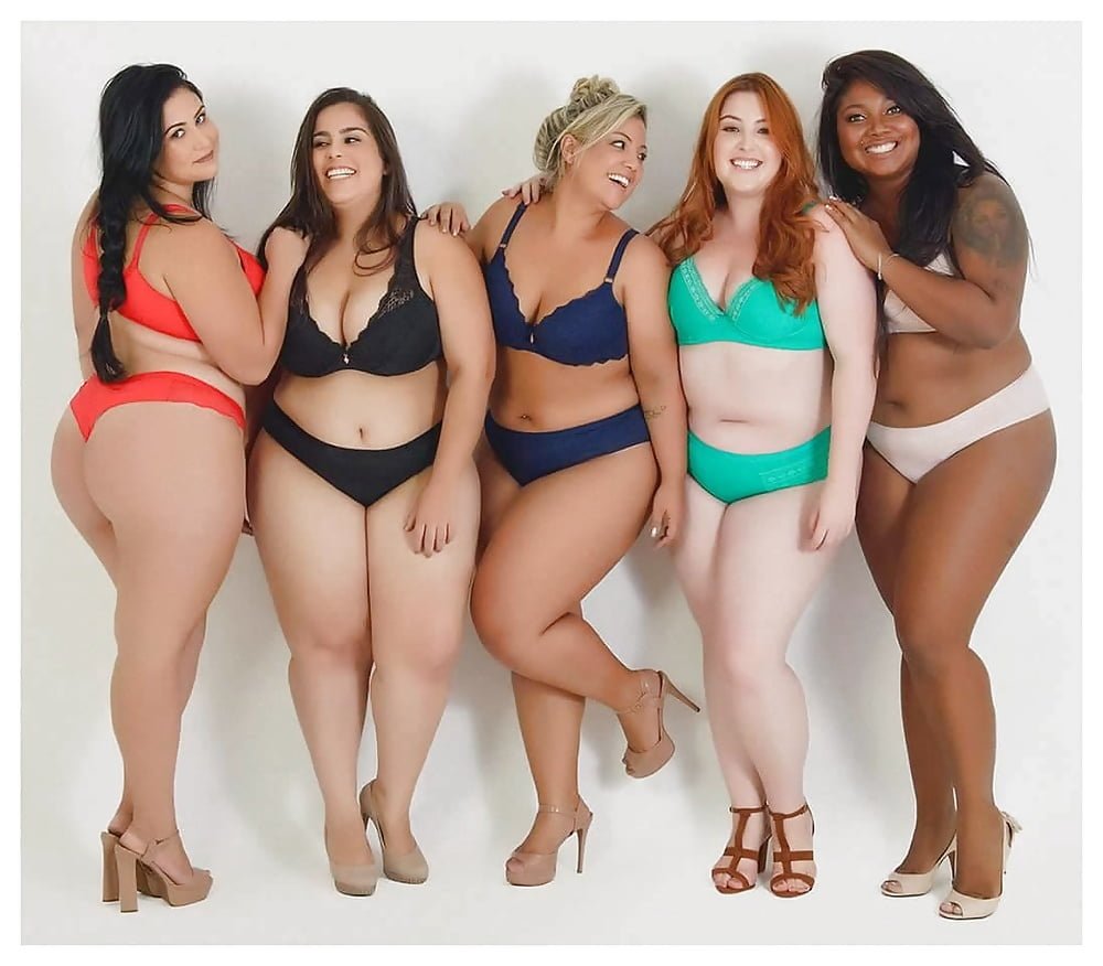 Adult women in bikini