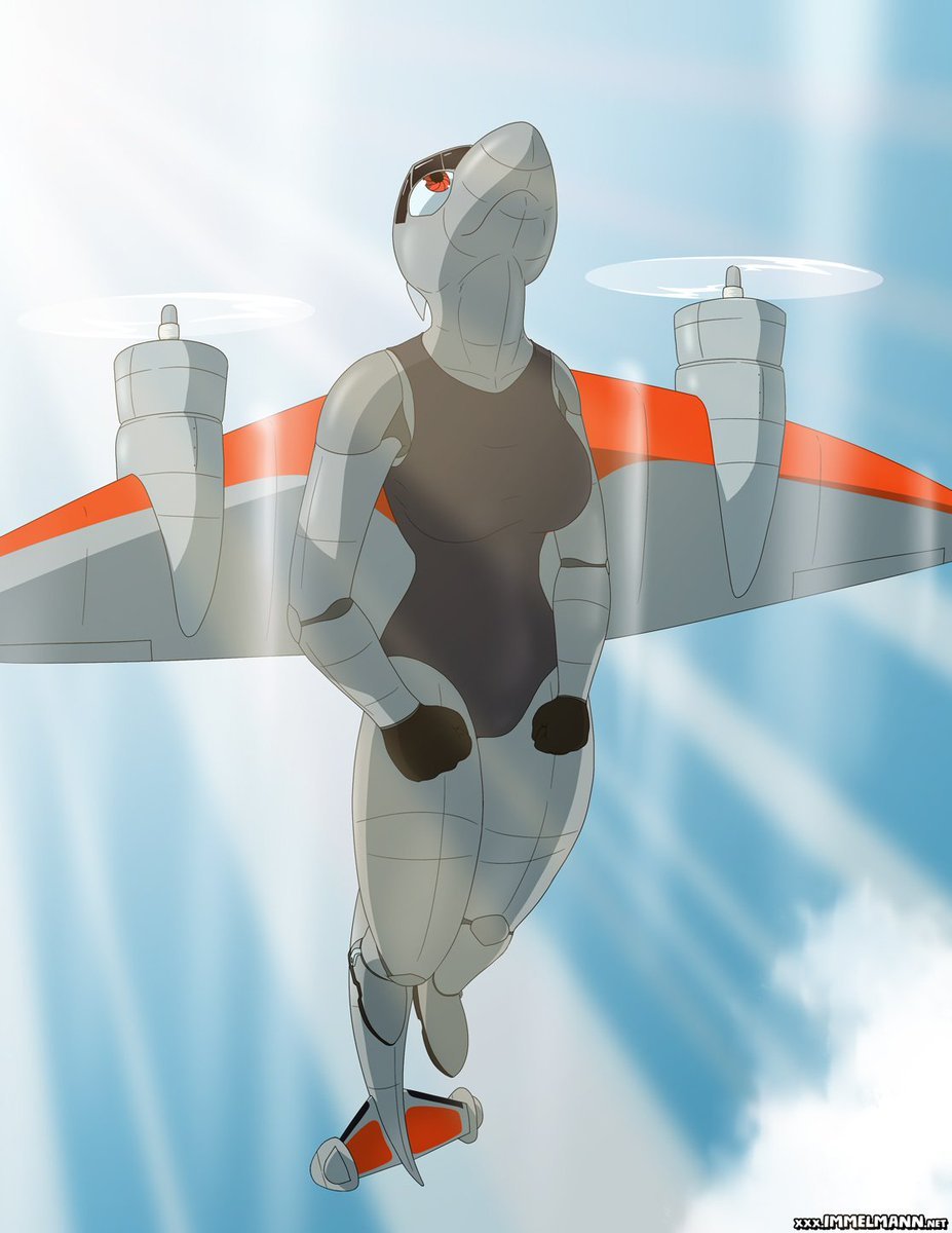 Aeromorph Aircraft Futanari
