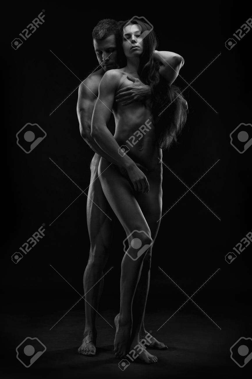 Erotic poses in nature