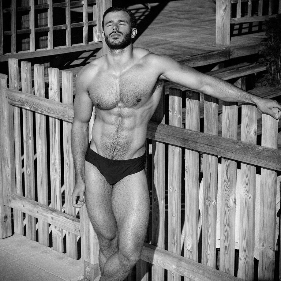 Killian Belliard with a beard