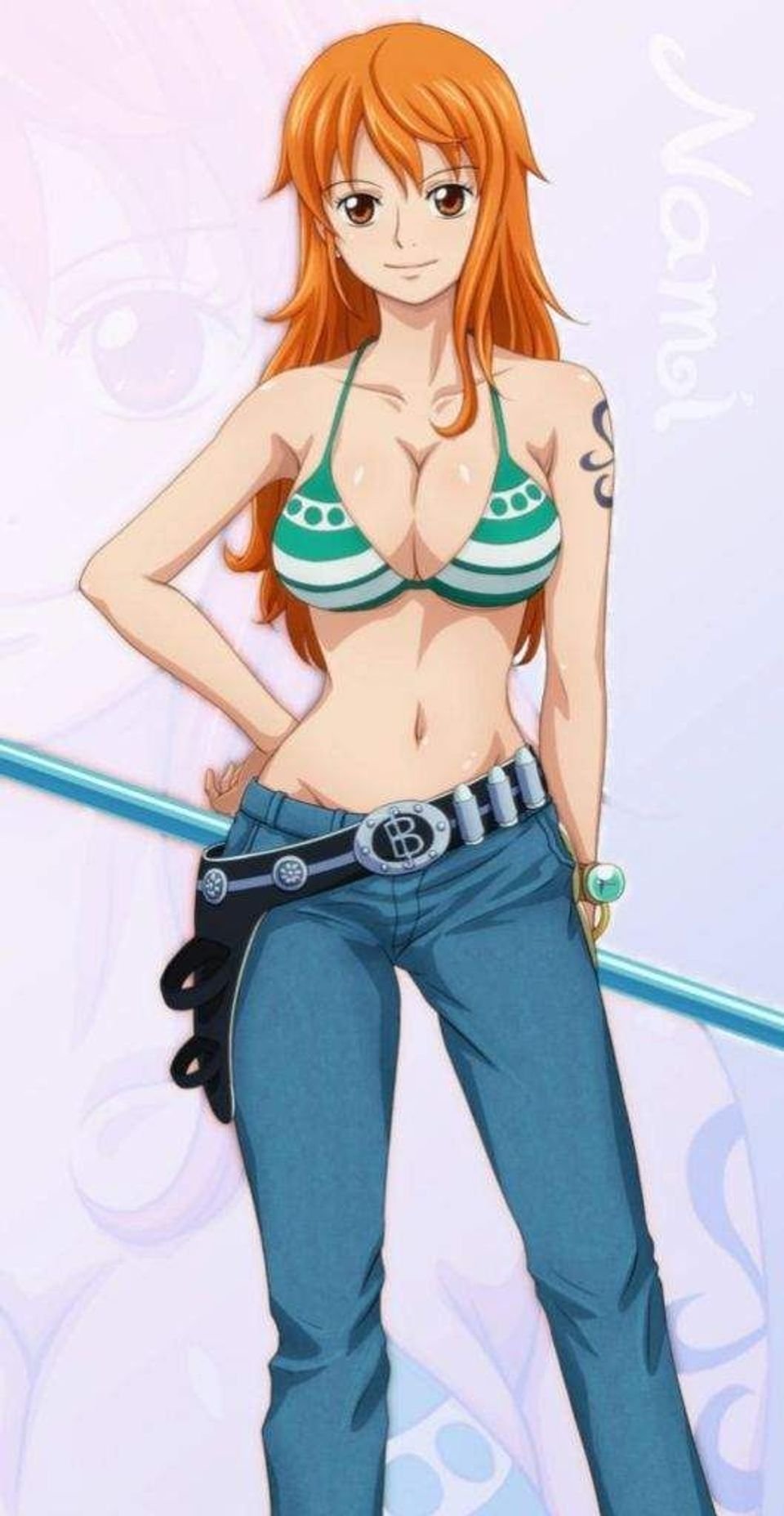 One piece nami chest Robin
