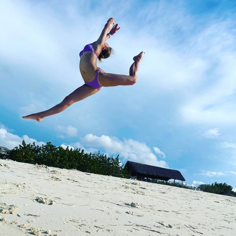 Alena Kostornaya in Cuba