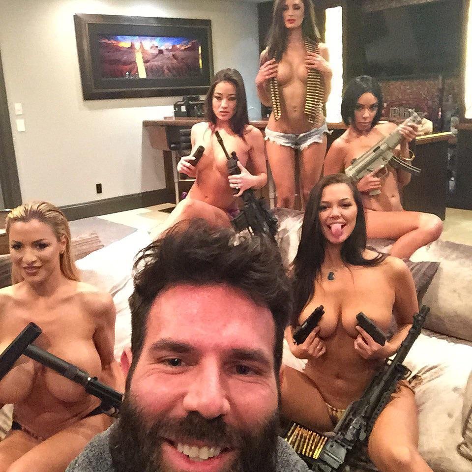 Dan Bilserian and his girls Nude