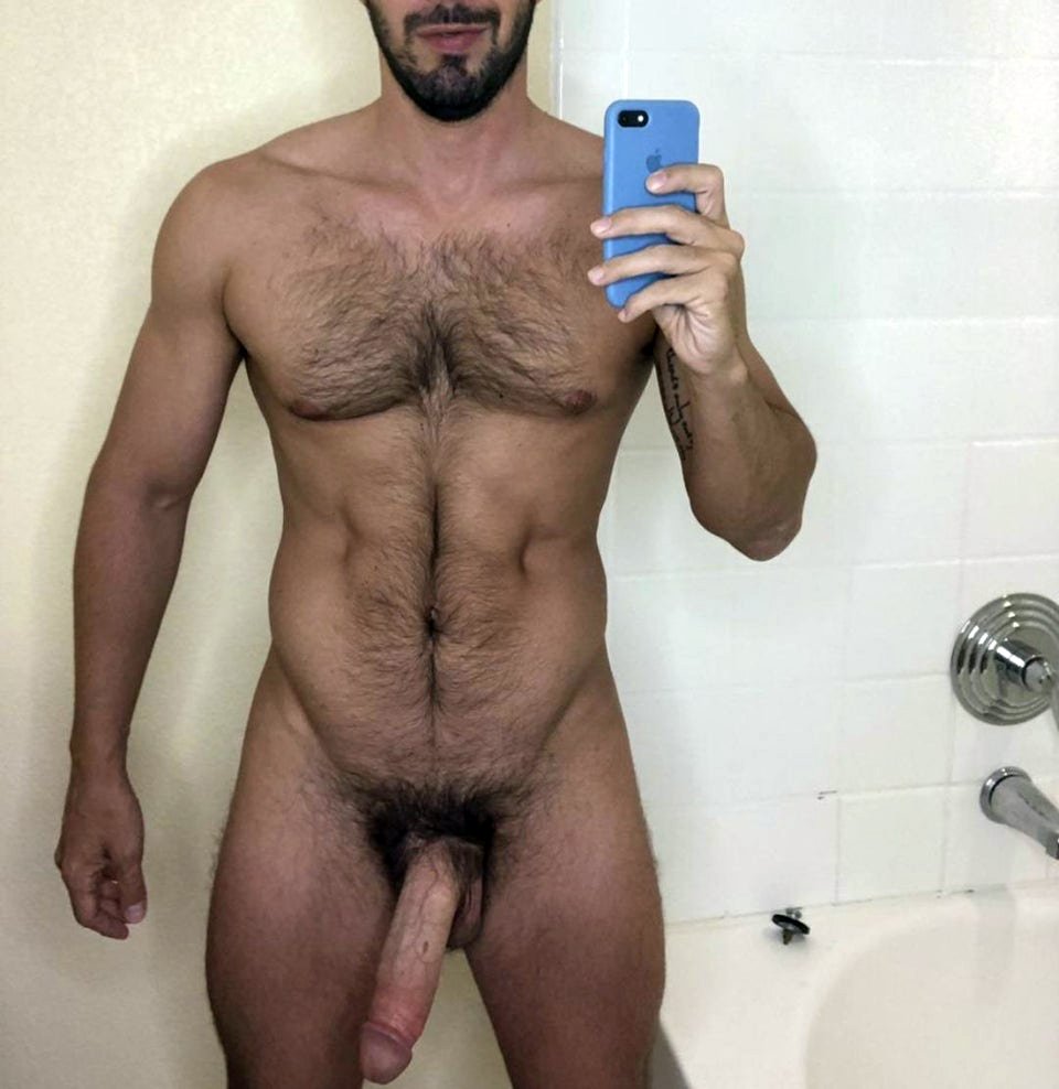 Naked men without panties