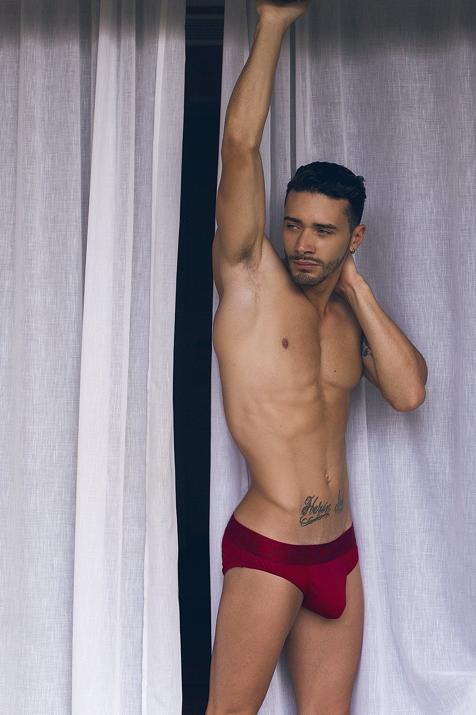 Nicholas Gonzalez in shorts