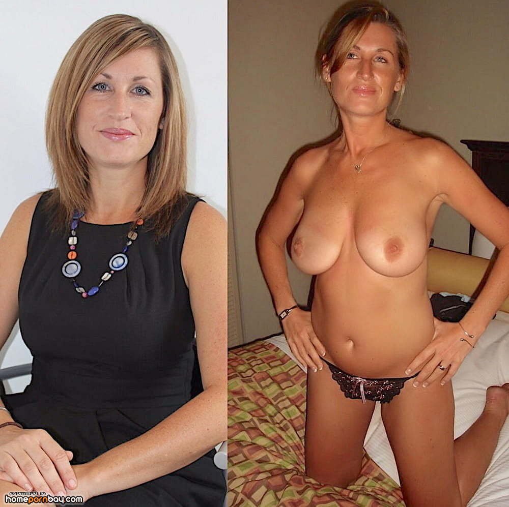 Dressed and Undressed Wife