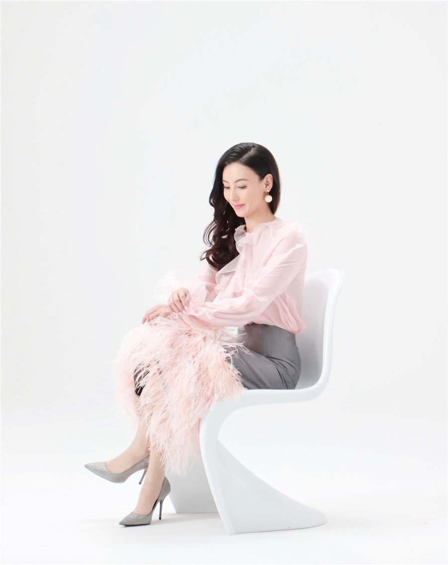 Cecilia Chun in underwear