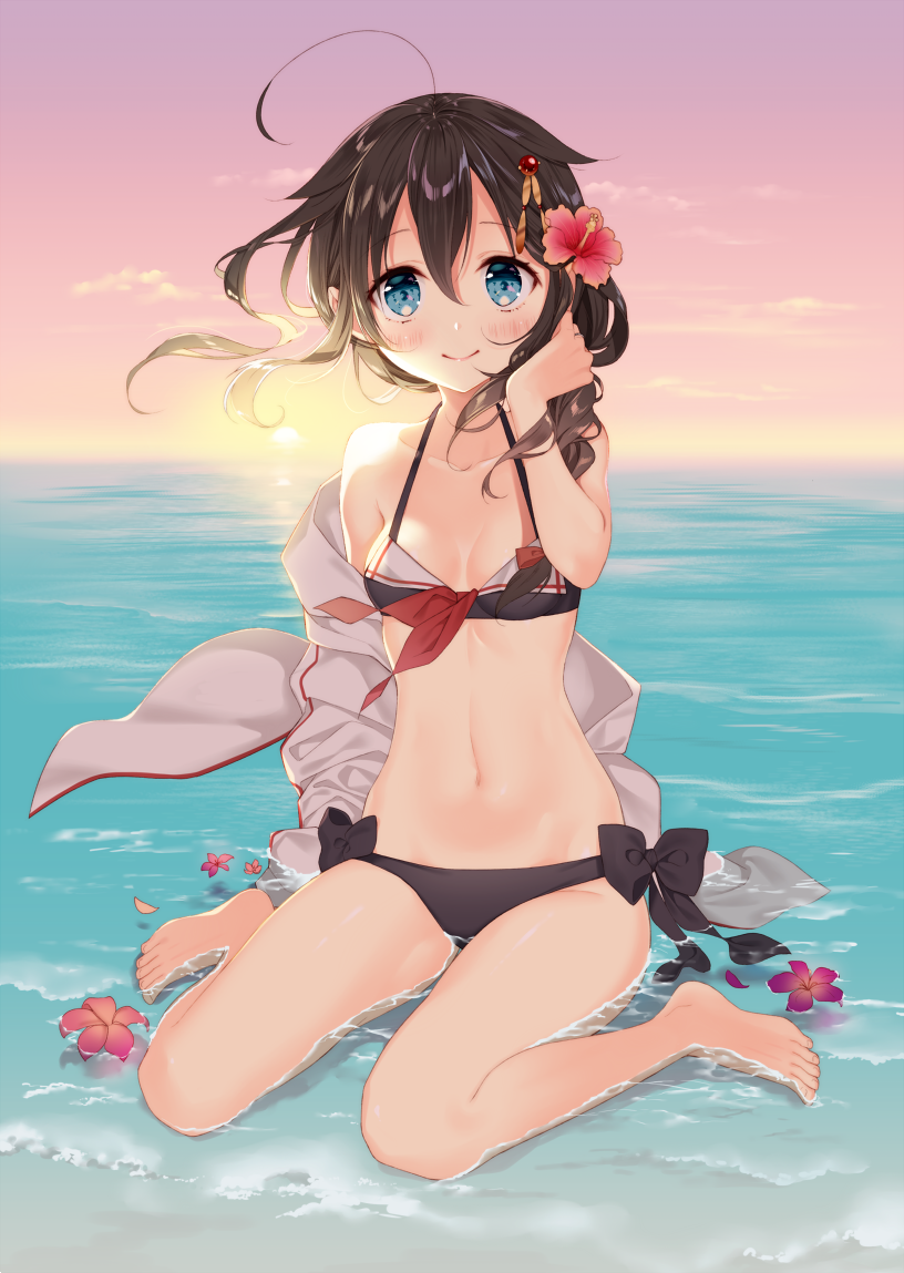 Kancolle Shigure in a swimsuit