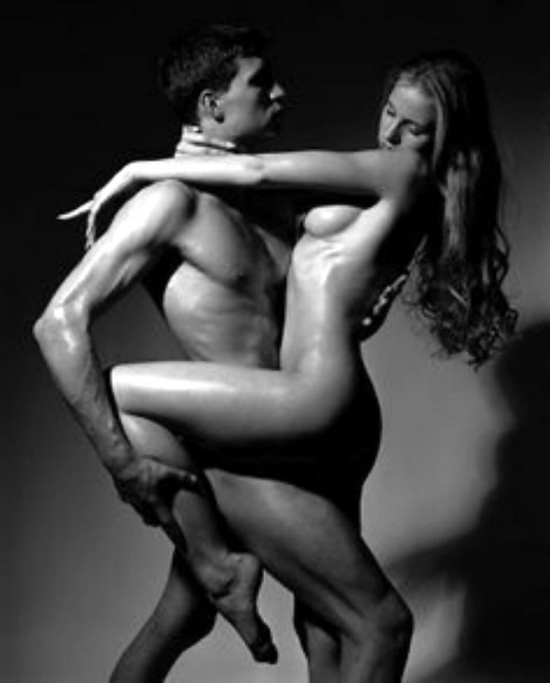 Beautiful women are bare