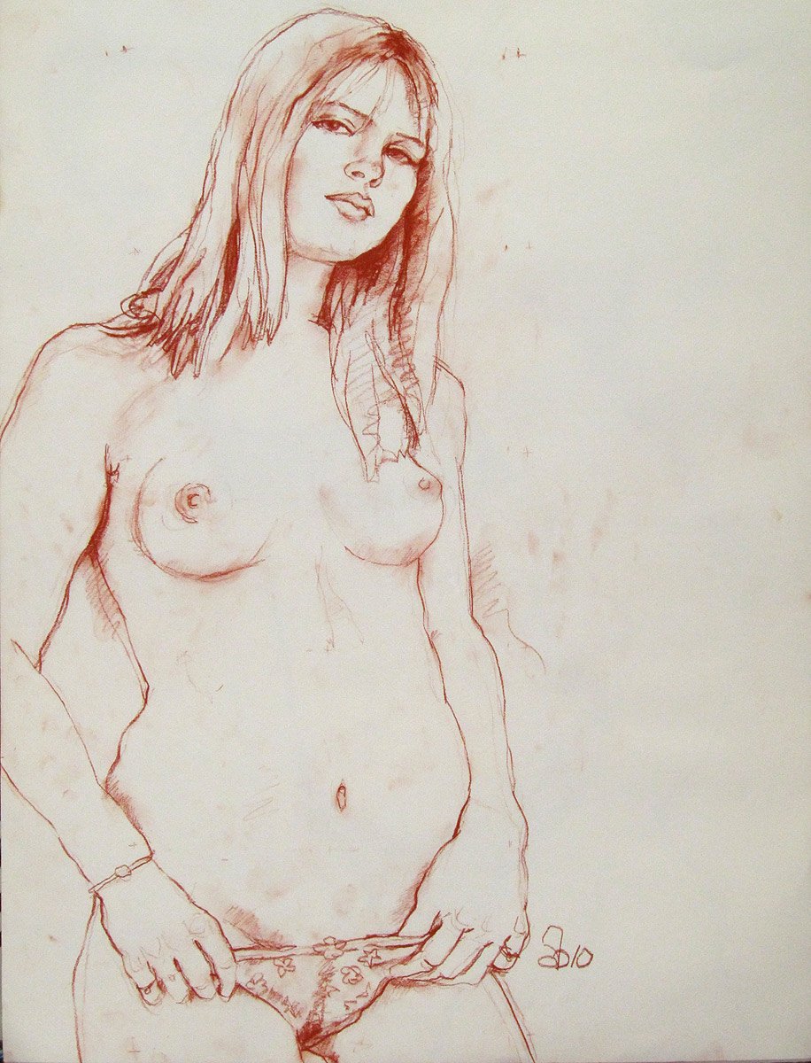 Beautiful drawings of naked women