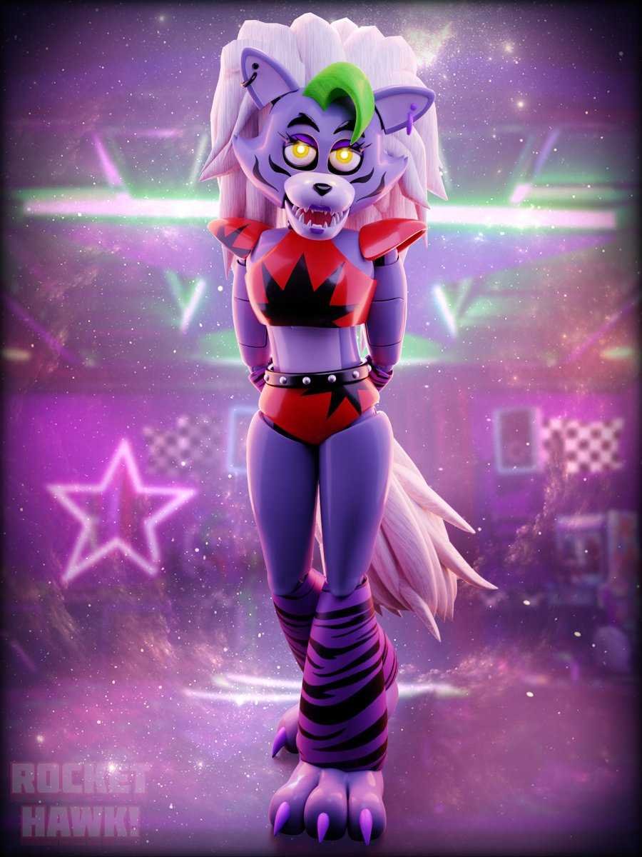 Neon Roxanne Wolf YouTube