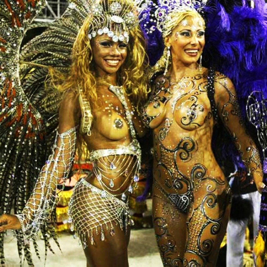 Festival Parade of Naked Women