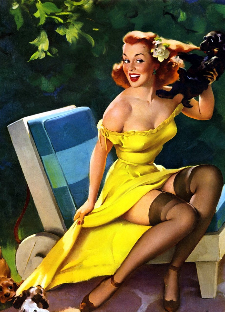 PIN UP Girls Big Tits