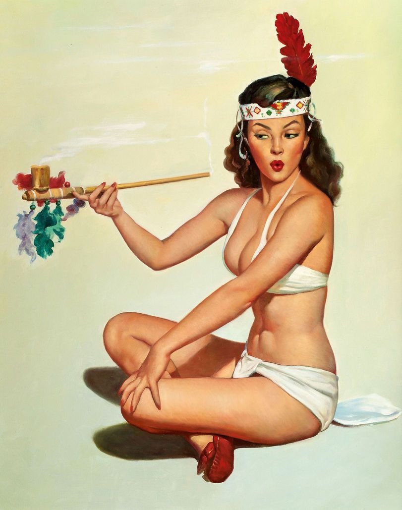 George Petty Girl Ping Ap