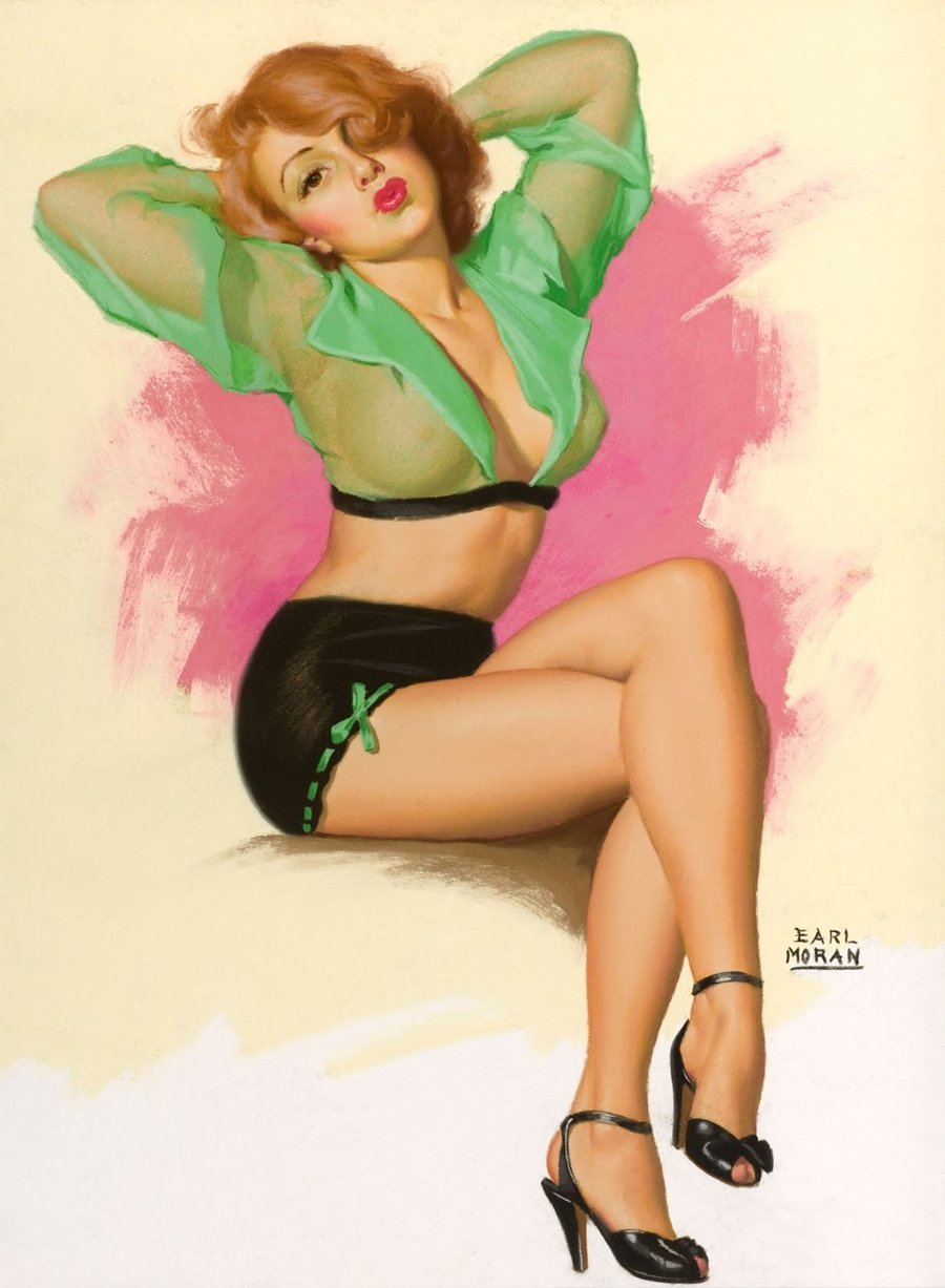 Sexy girl cartoon