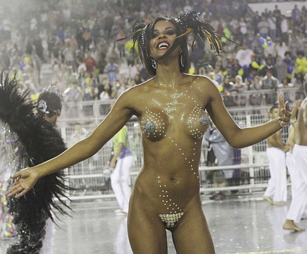Naked carnival Brazil 1986