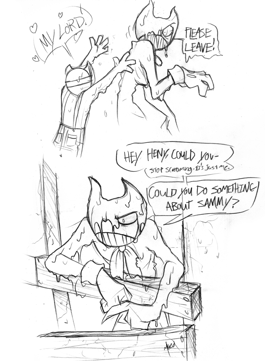 Bendy Boris Alice and Sammy