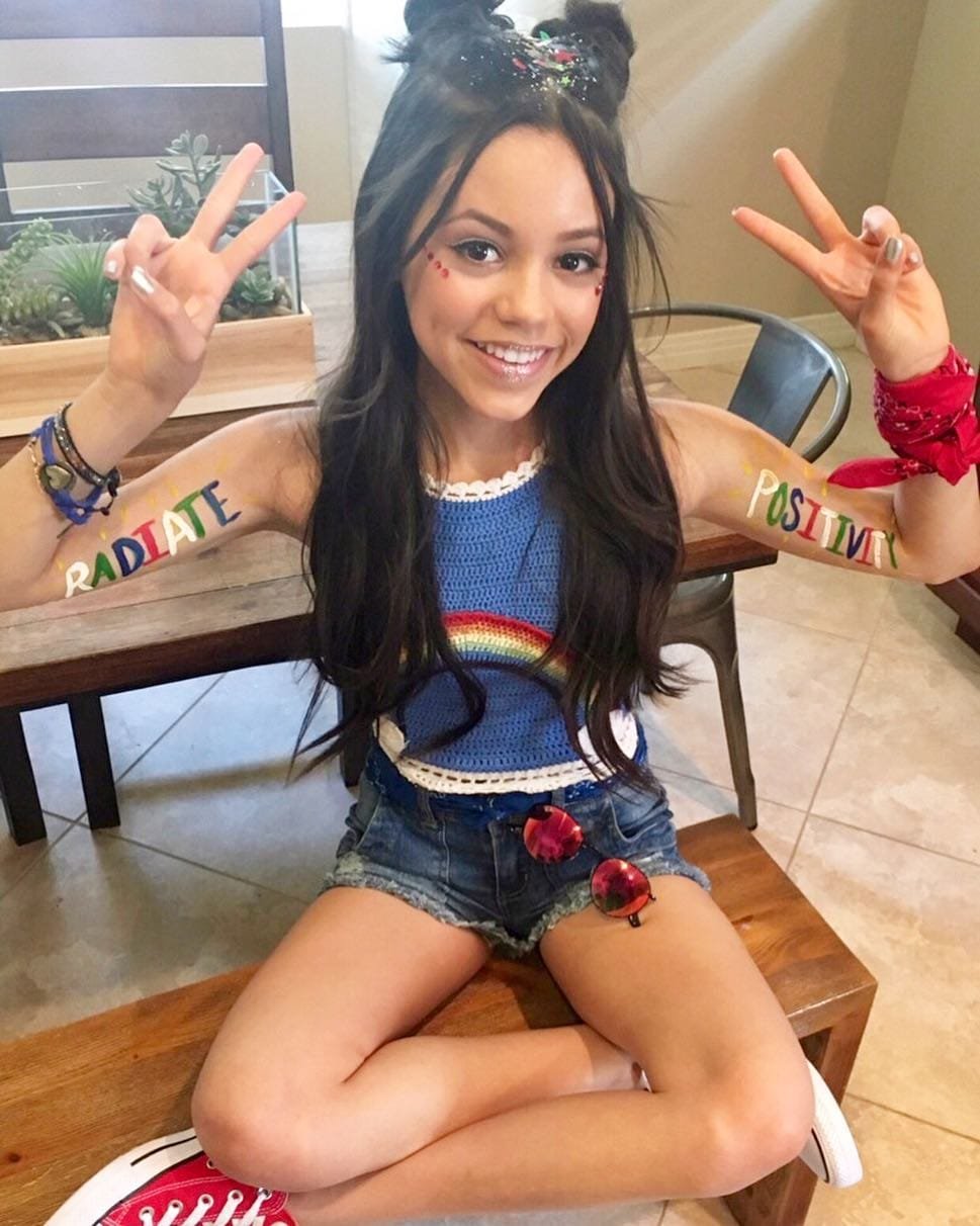 Jenna Ortega in a swimsuit 2021