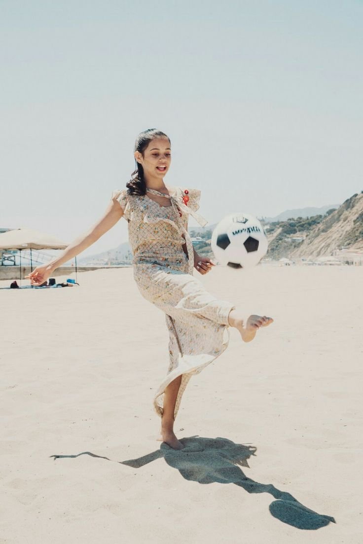 Jenna Ortega in a swimsuit