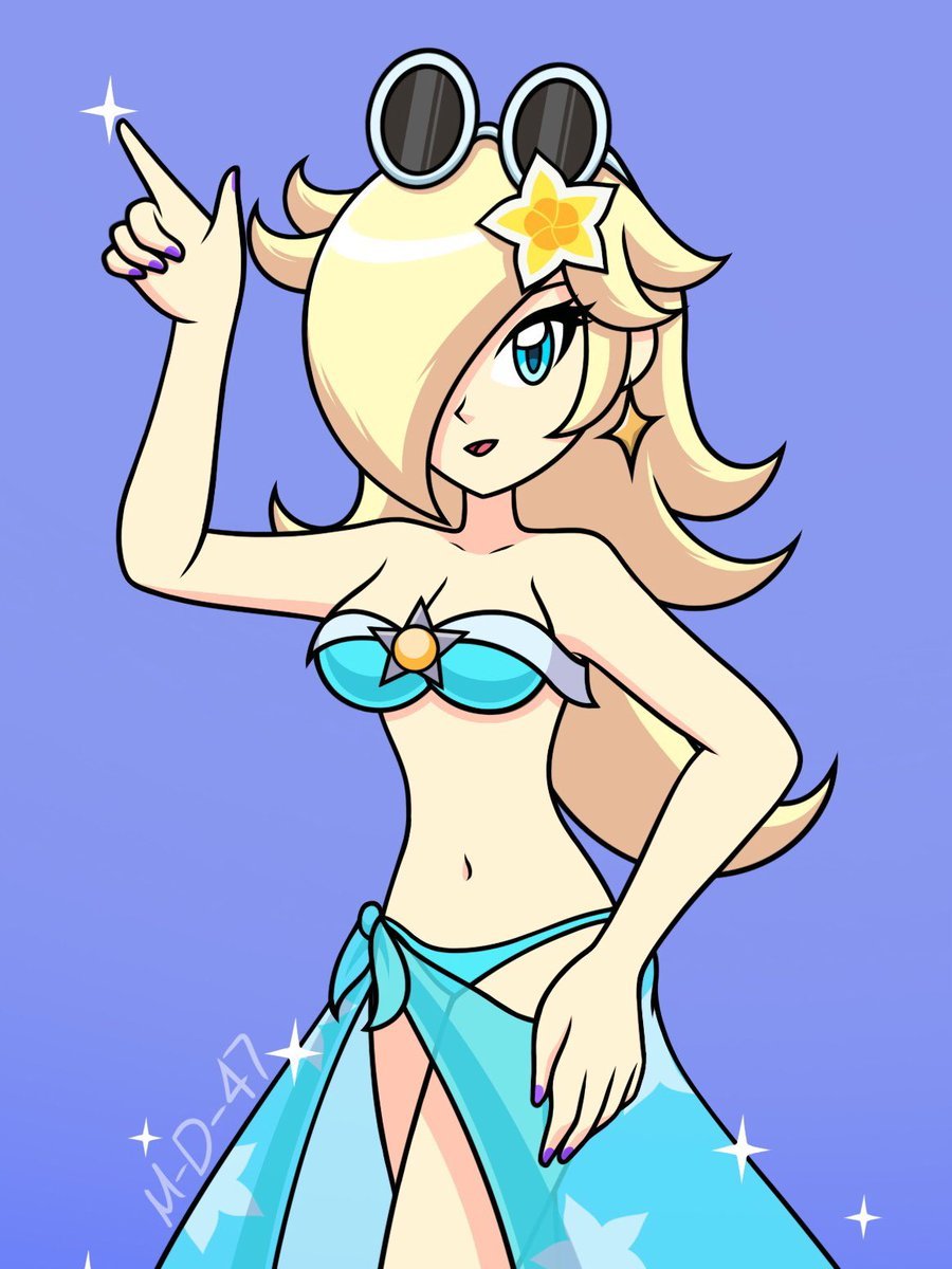 Mario Princess Rosalina Tits