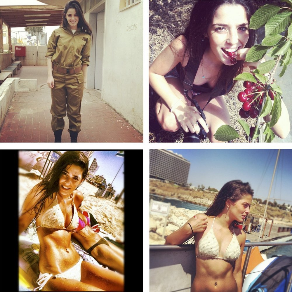 Naked Israeli army