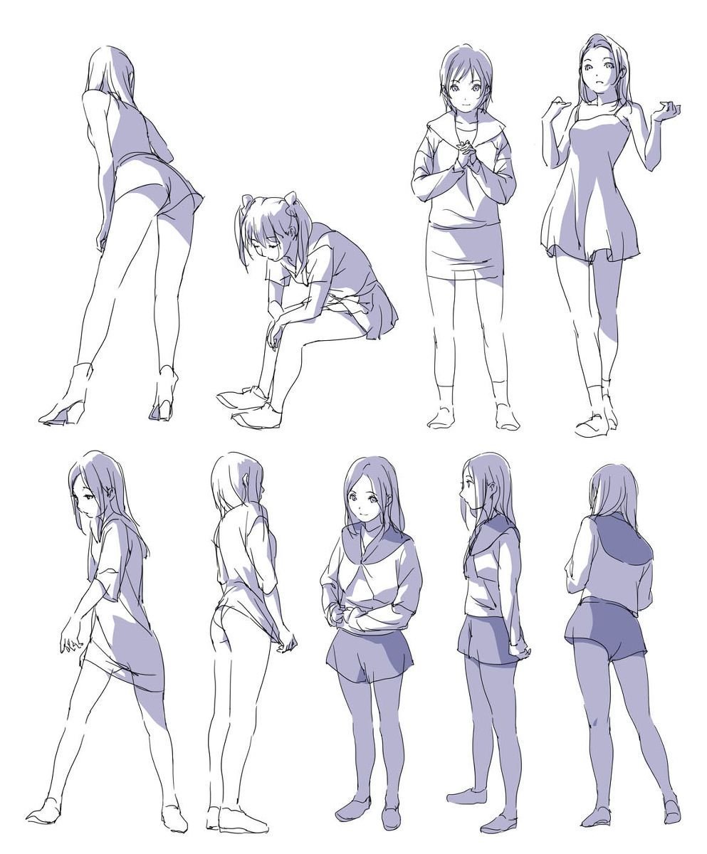 Naked woman - references (attention,