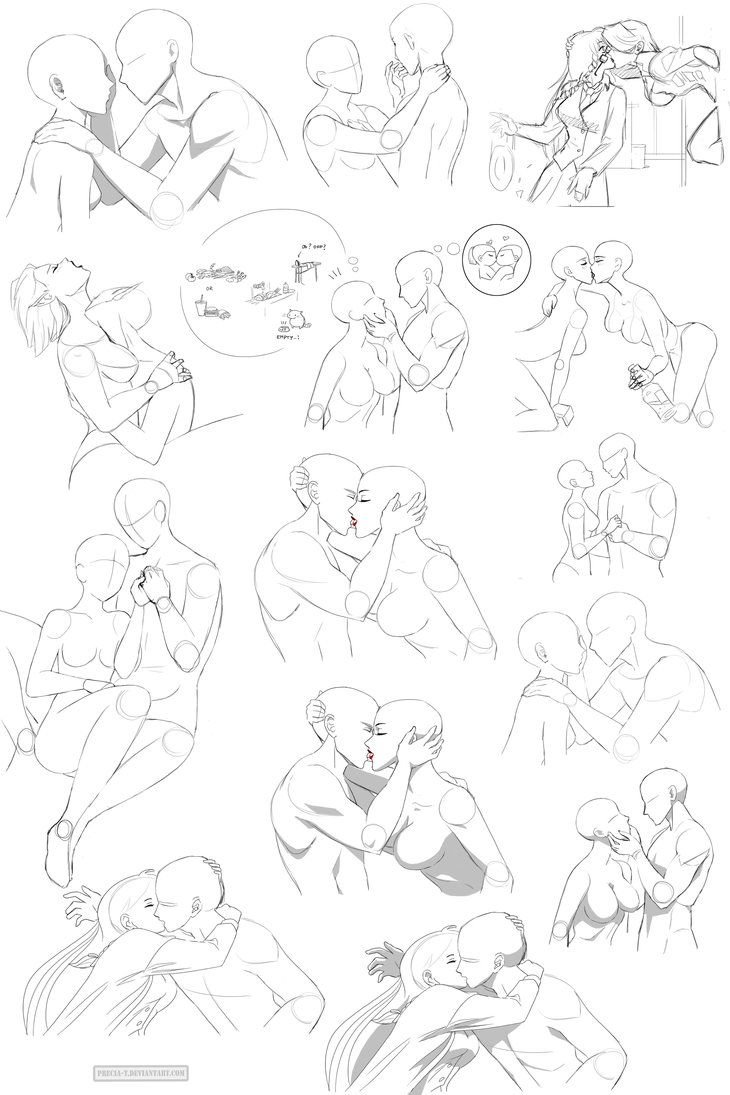 Etti drawing poses