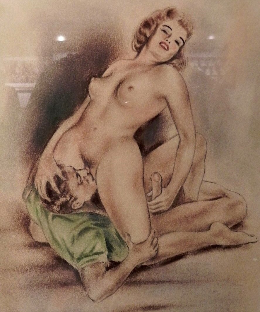 Kunnilingus in art